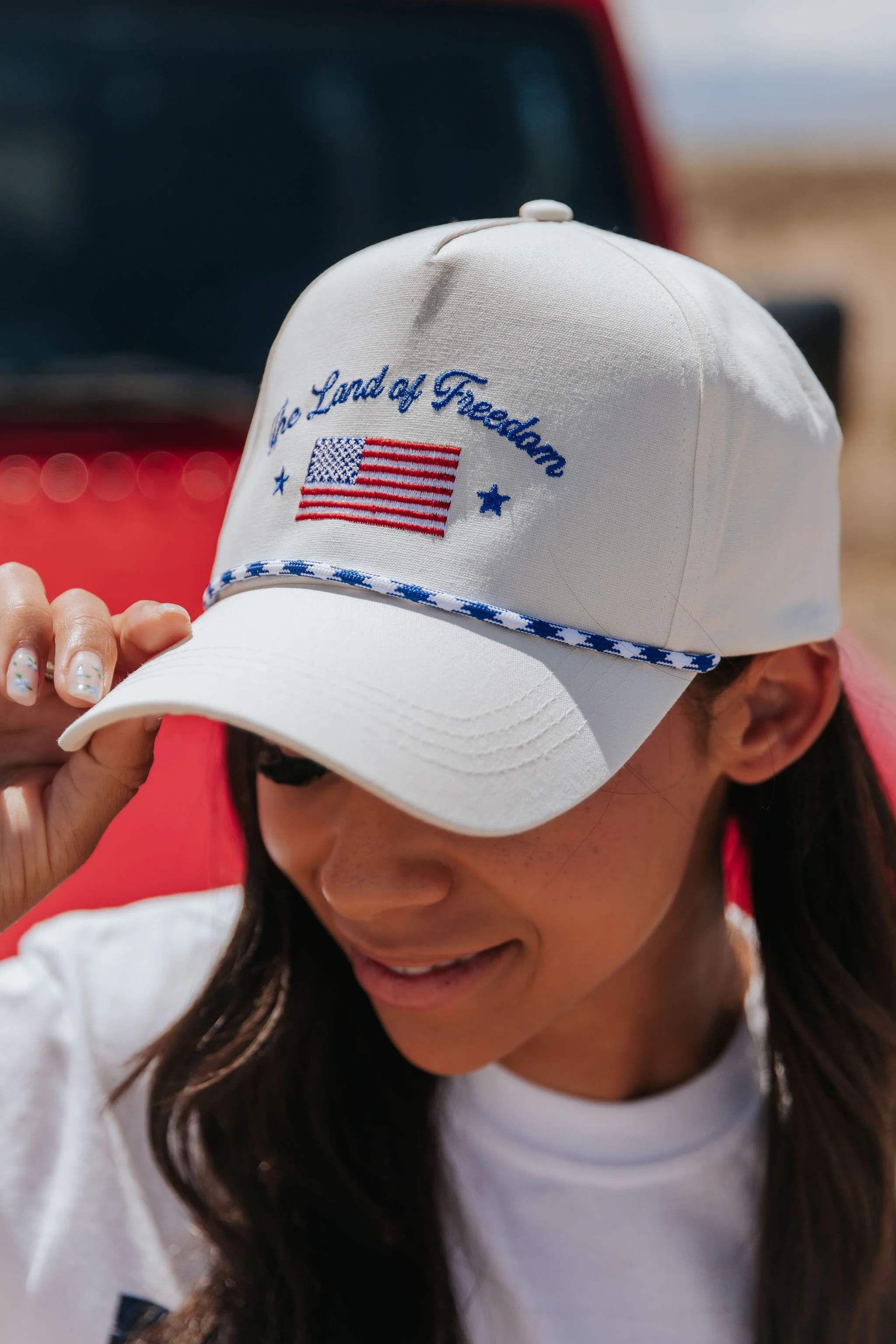 THE LAND OF FREEDOM TRUCKER HAT - (TWO COLORS) - Payfeveri