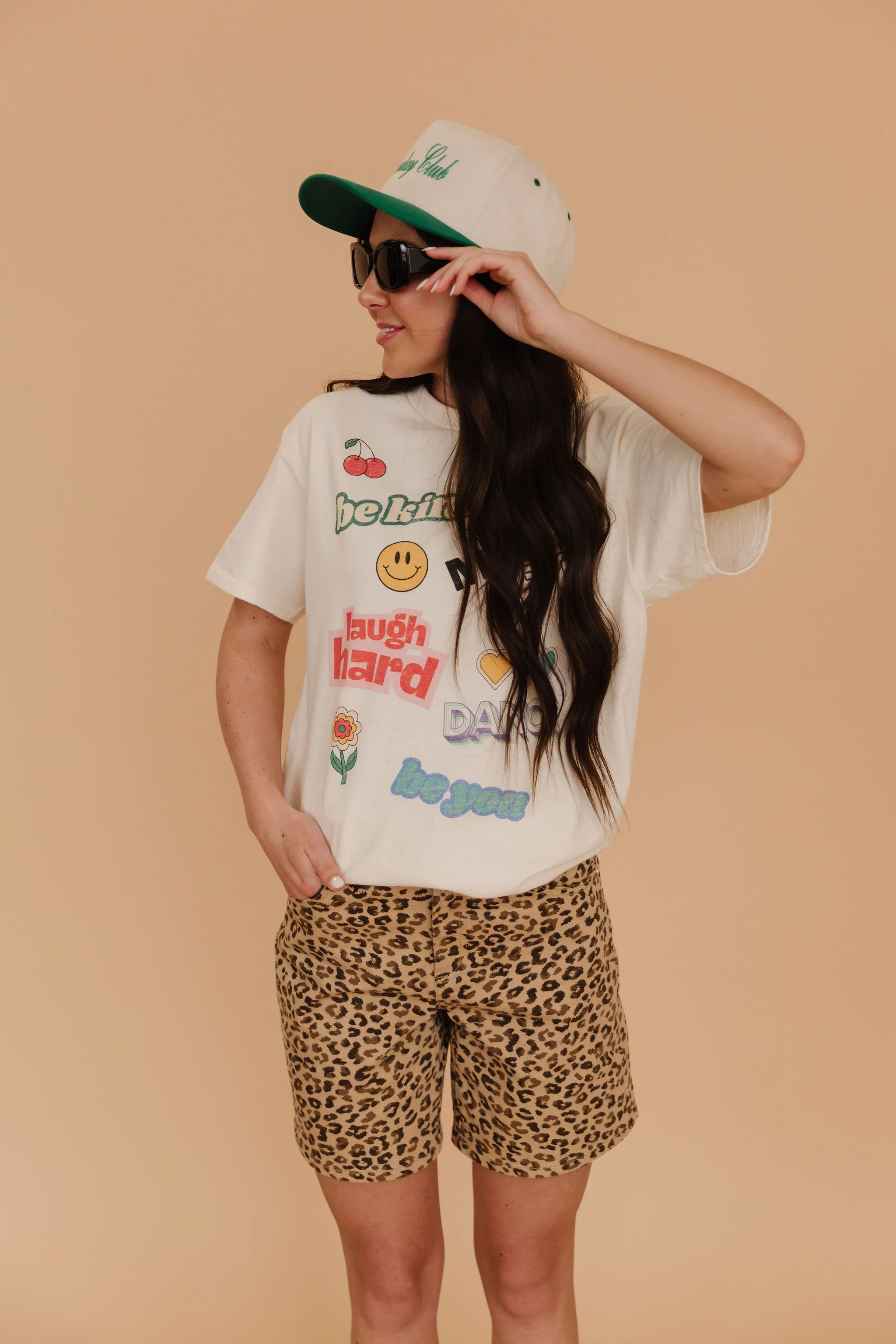 THE LYDIA MID RISE SHORTS IN CAMEL - Payfeveri