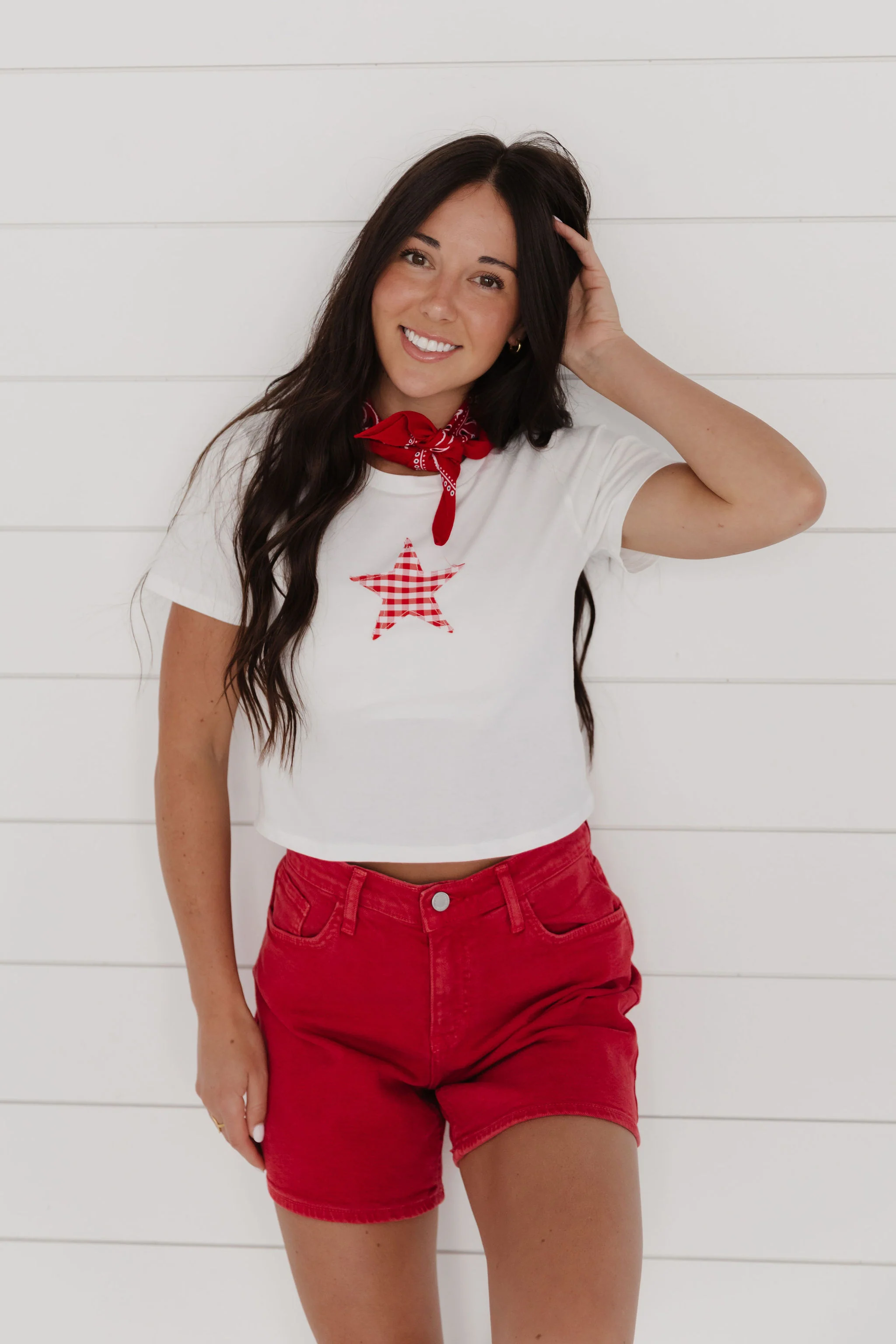 THE KAI STAR TEE IN IVORY - Payfeveri