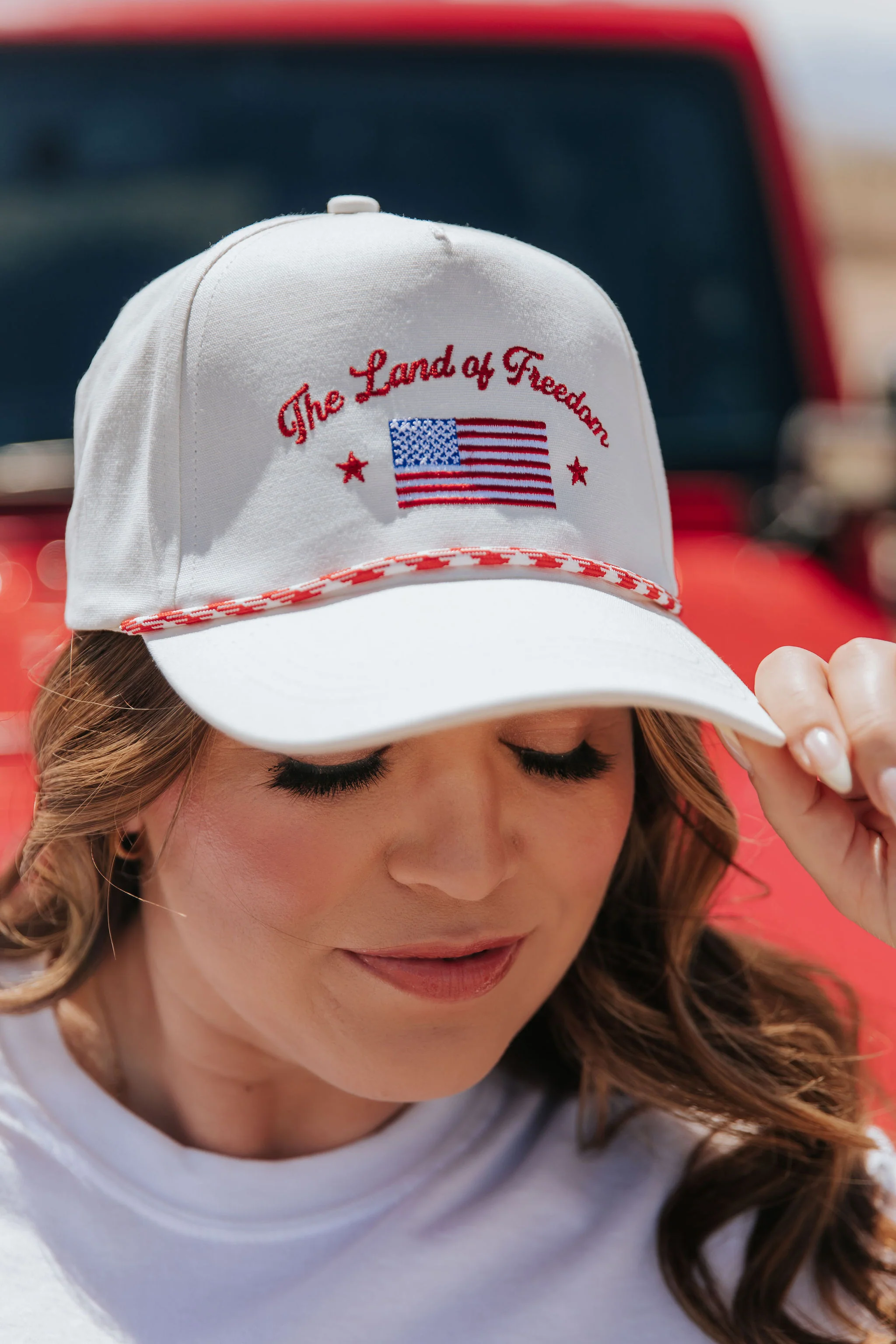 THE LAND OF FREEDOM TRUCKER HAT - (TWO COLORS) - Payfeveri