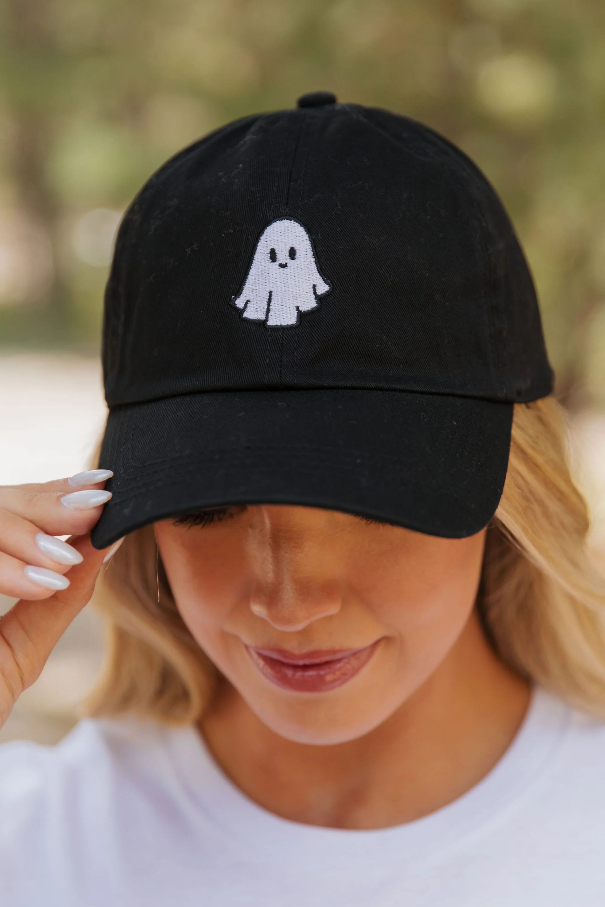 THE CUTE GHOST HAT IN BLACK - Payfeveri