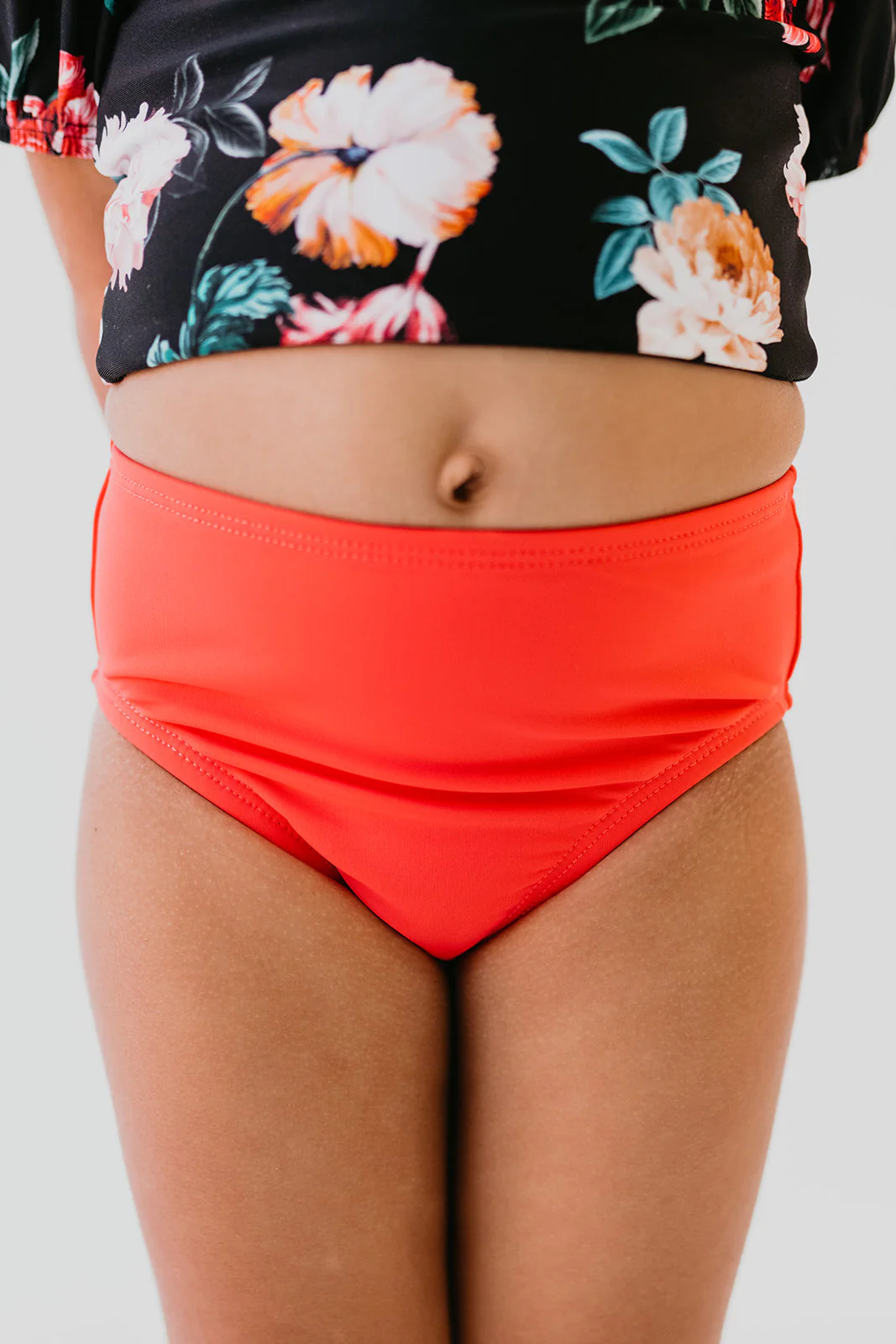 GIRLS SWIM BOTTOM IN BISOU RASPBERRY BY PINK DESERT - Payfeveri