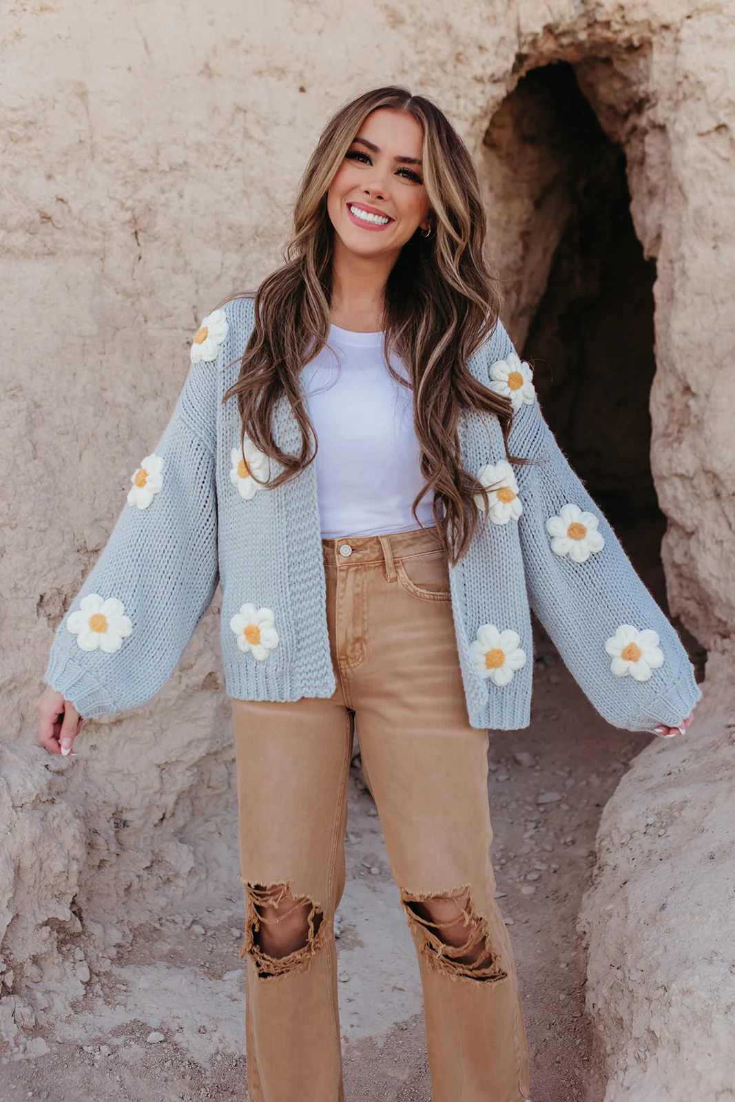 THE 90'S FLARE JEANS IN DISTRESSED COPPER BY VERVET - Payfeveri