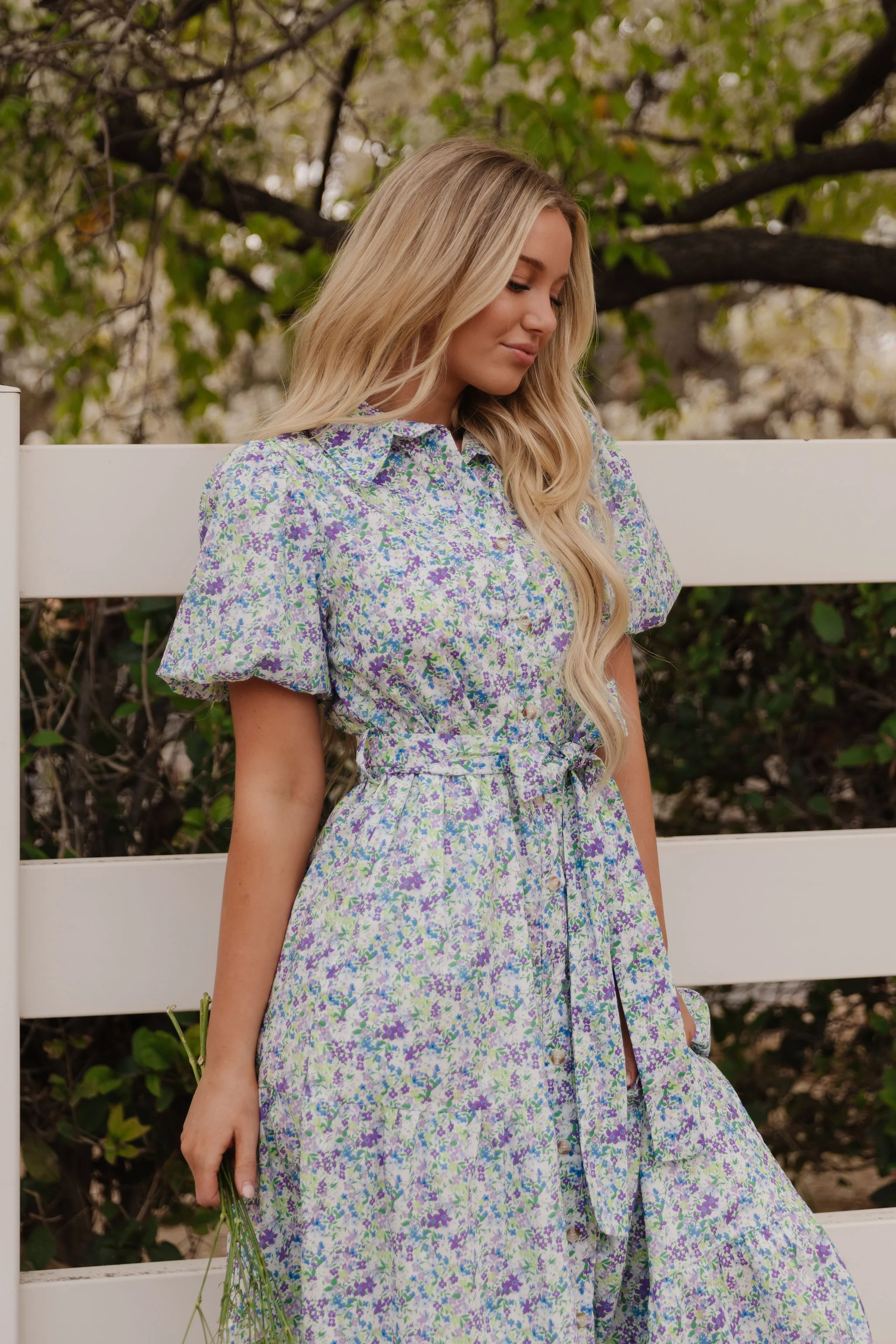 THE EDELWEISS DRESS IN LAVENDER BLOOM BY PINK DESERT - Payfeveri