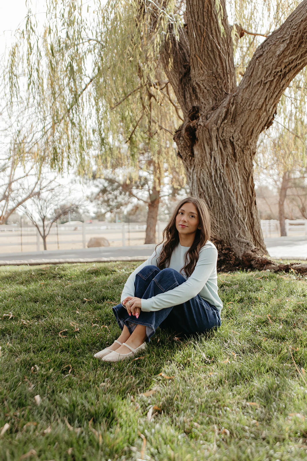 THE ROSALIE SOFT KNIT PULLOVER IN LIGHT BLUE - Payfeveri