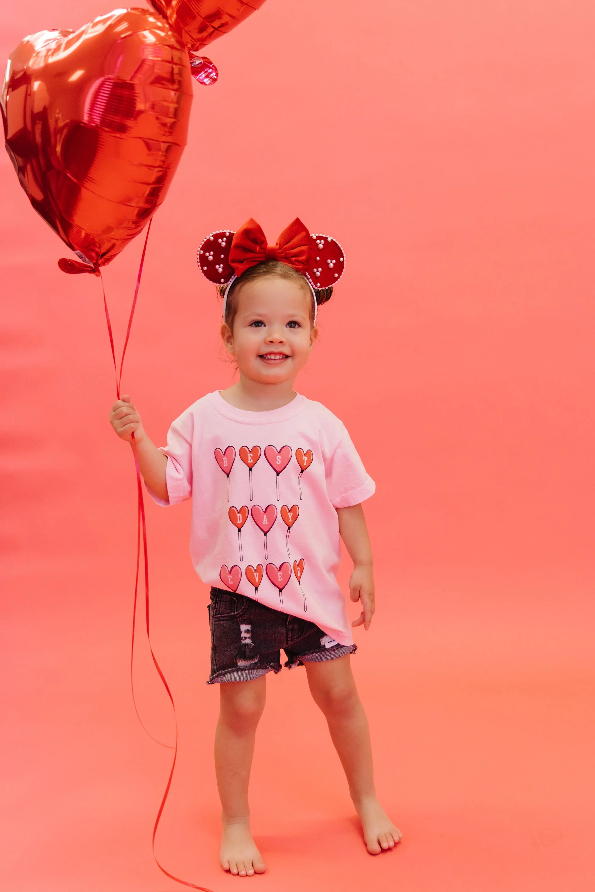 THE BEST DAY EVER KIDS TEE IN LOLLIPOP PINK BY PINK DESERT - Payfeveri