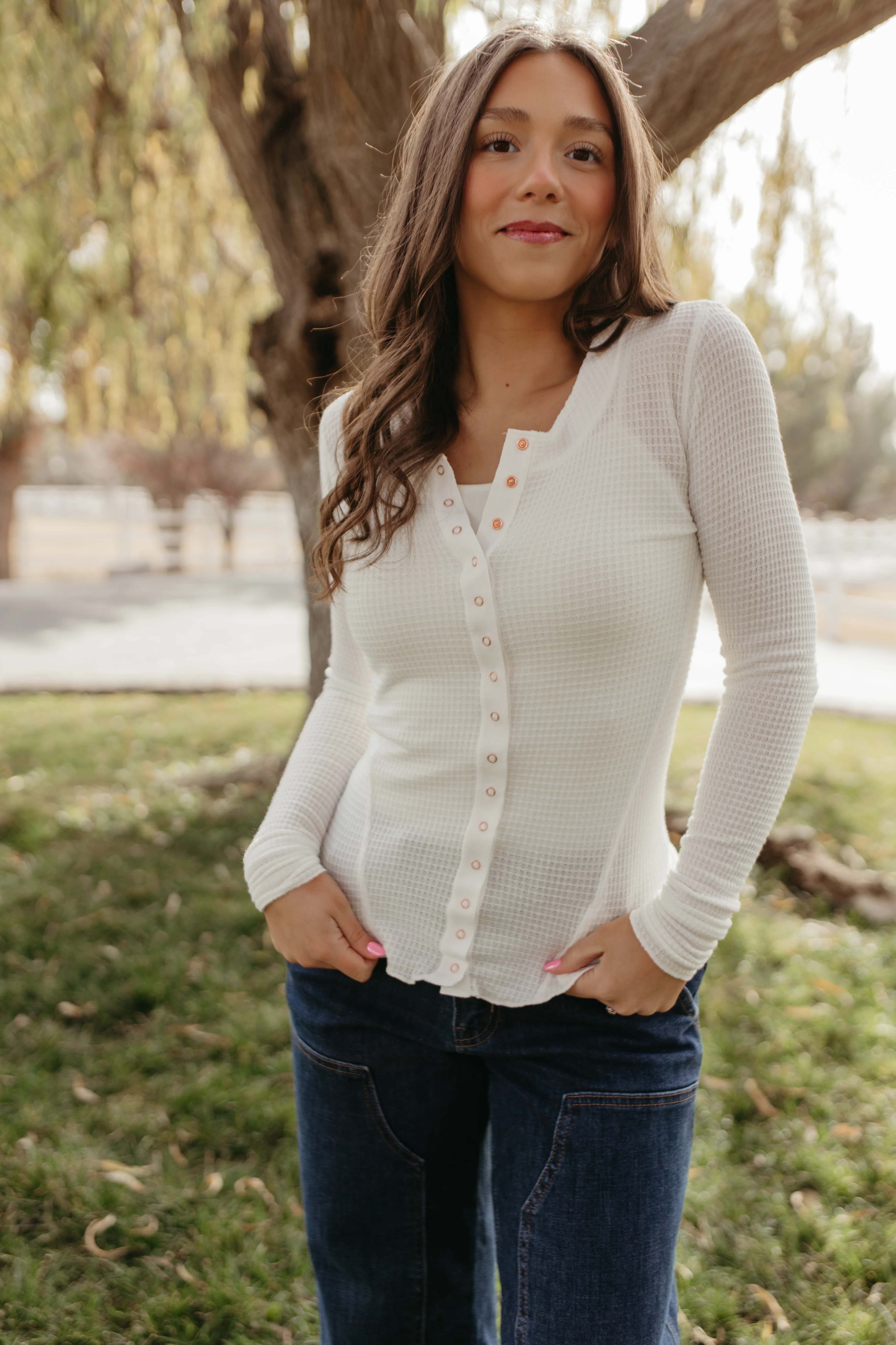 FREE PEOPLE GOING PLACES CARDI IN IVORY - Payfeveri