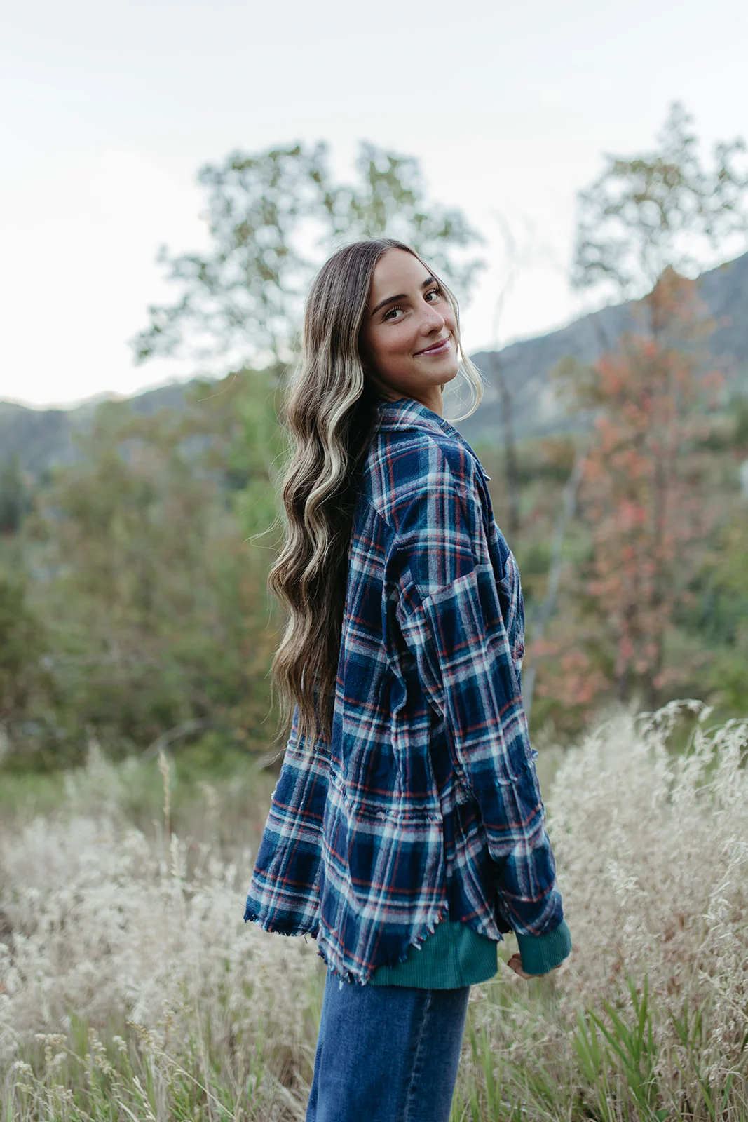 THE GEORGIA FLANNEL SHACKET IN NAVY - Payfeveri