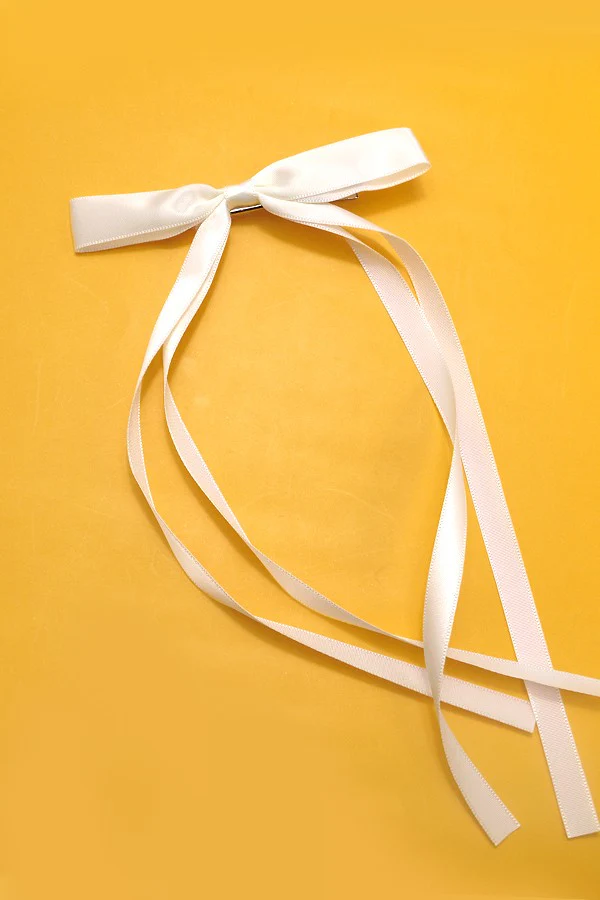 THE SATIN BOW HAIR CLIP (4 COLORS) - Payfeveri